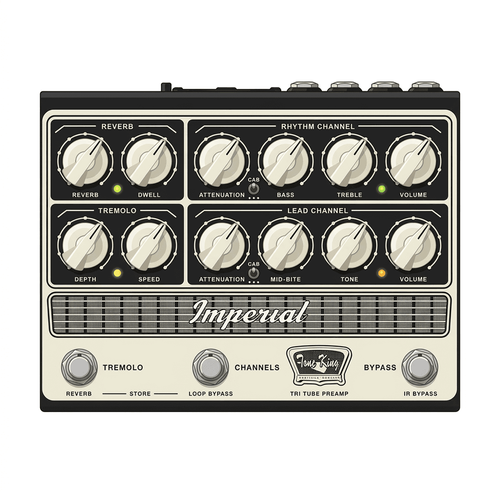 Tone King Imperial Tri-tube Preamp