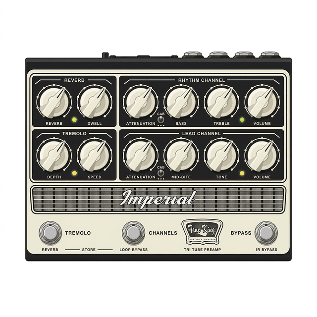 Tone King Imperial Tri-tube Preamp